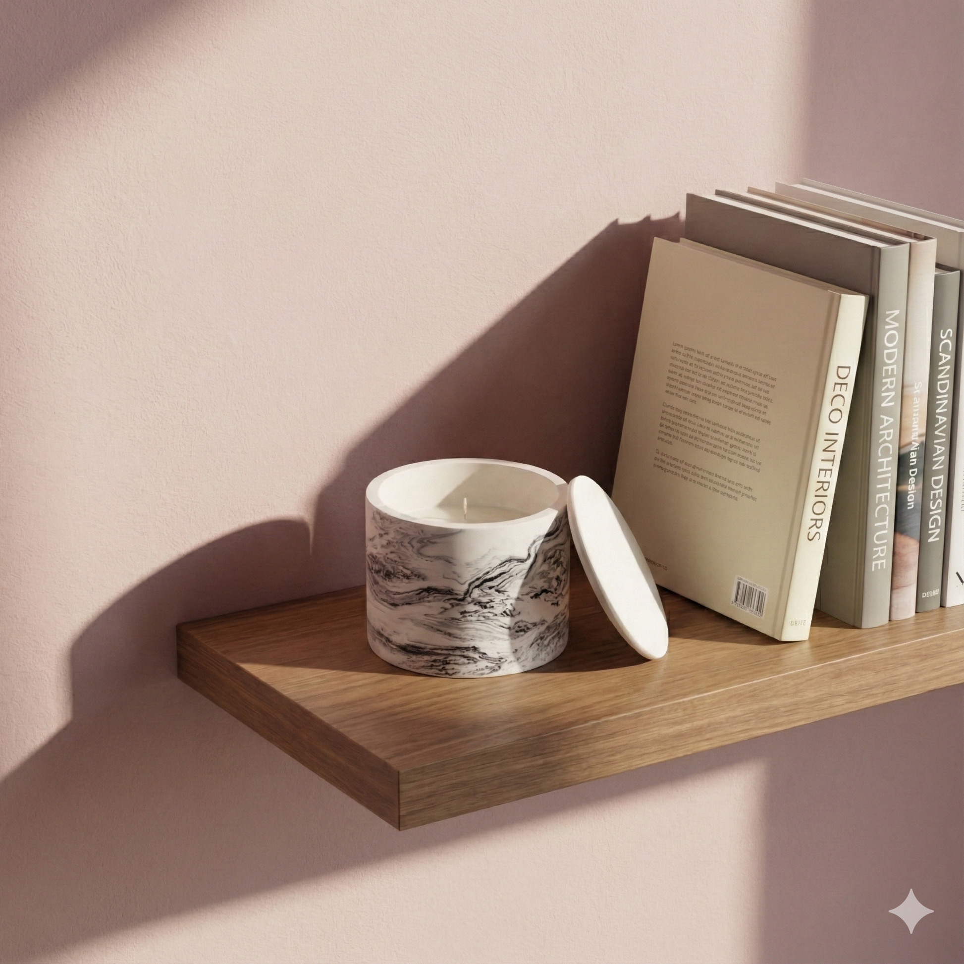 Luxury Fragrance Soy candle - 3 wick handmade container candle 800ml with lid