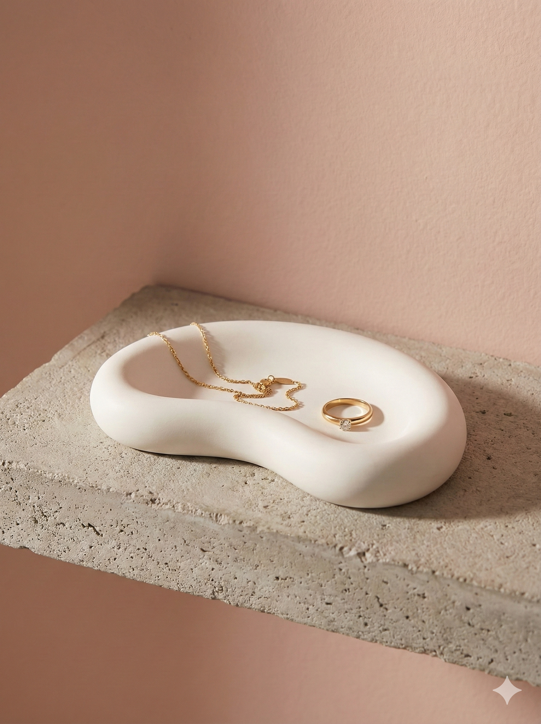 The Wadi - minimalist stone tray