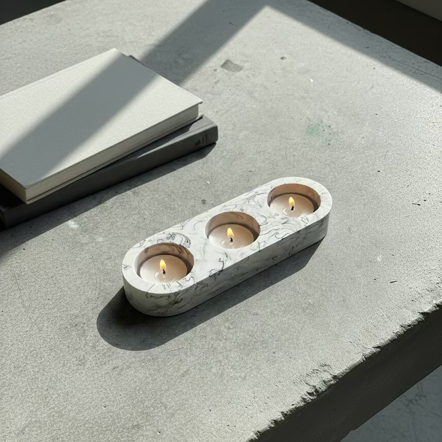 Tea light candle holder 3