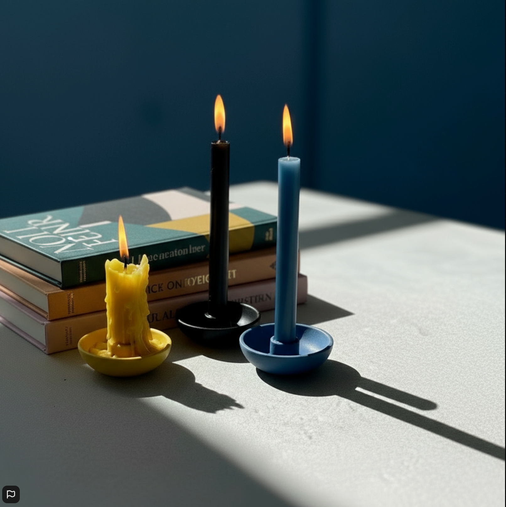 Handmade Taper Candle Holder: Modern Minimalist